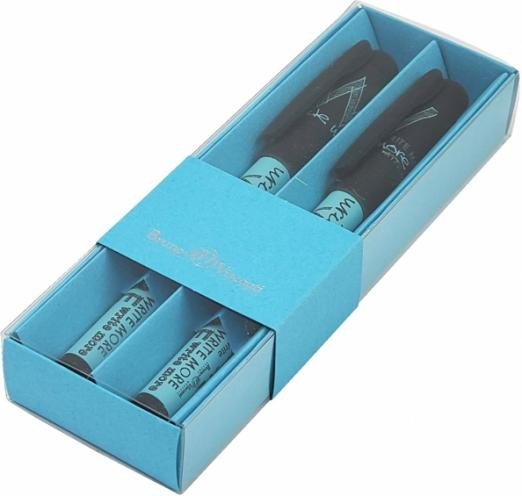 Обложка книги «Набор шариковых ручек FreshWrite. Sketches Black and Blue, синие, 2 штуки»