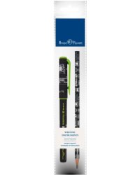 Ручка шариковая PrimeWrite, синяя и карандаш чернографитный ArtGraphix. Blueprint. Автомобиль, HB