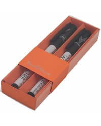 Набор шариковых ручек FreshWrite. Sketches Black &amp; White, синие, 2 штуки