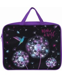 Папка для тетрадей Make a wish, А4, с ручками