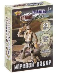 Конструктор Фигурка солдата, 33 детали
