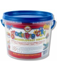 Пластилин в ведре, 8 цветов, 700 г