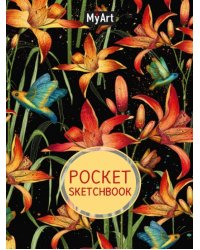 Pocket скетчбук. Лилии