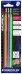 Карандаши чернографитные Wopex NEON, 3 штуки, HB