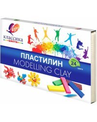 Пластилин Классика, 24 цвета