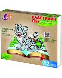 Пластилин Zoo, 12 цветов