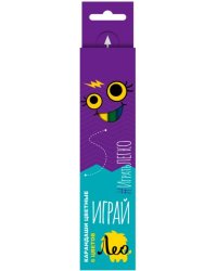 Карандаши цветные Играй, 6 цветов