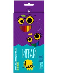Карандаши цветные Играй, 24 цвета