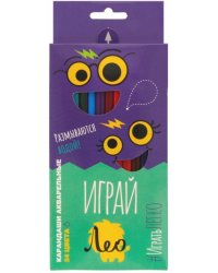 Карандаши акварельные Играй, 24 цвета