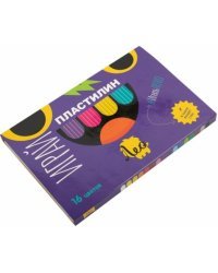 Пластилин классический Играй, 16 цветов