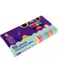 Пластилин классический Играй, 10 пастельных цветов