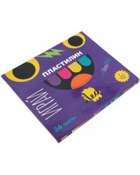 Пластилин классический Играй, 36 цветов