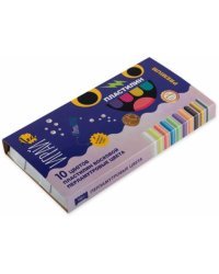 Пластилин восковой Играй, 10 перламутровых цветов