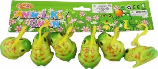 Набор брелоков Лягушонок, 6 штук Набор брелоков Лягушонок, 6 штук