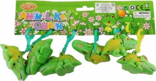 Набор брелков Крокодильчик, 6 штук Набор брелков Крокодильчик, 6 штук
