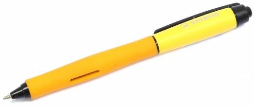 Обложка книги «Ручка гелевая автоматическая Palette 268 синяя, оранжевый корпус»