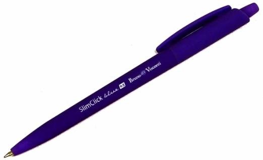 Ручка шариковая автоматическая "SlimClick.SPECIAL" (0.5 мм, синяя, в ассортименте) (20-0077)