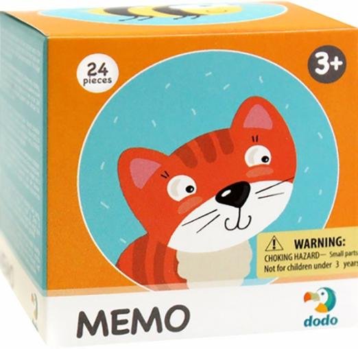 Обложка книги «Мемо-игра Животные»