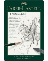 Набор для графики Pitt Graphite, 11 предметов