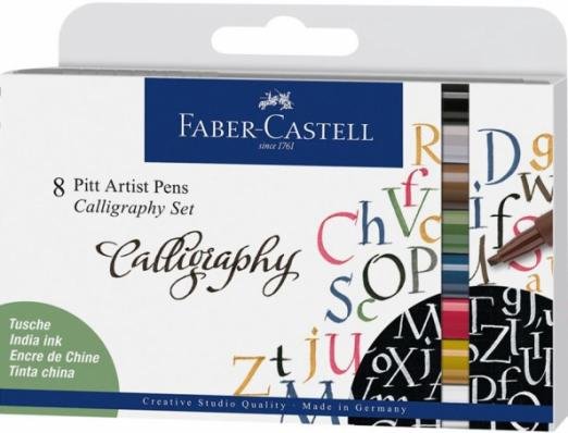 Набор для каллиграфии Calligraphy, 8 цветов