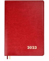 Еженедельник датированный на 2023 год. Сариф. Красный, А5+, 80 листов