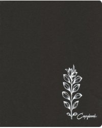 Тетрадь общая "Total Black. Гербарий" (48 листов, А5, клетка, в ассортименте) (ТК486348)