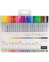 Скетч-линеры Sketch&amp;Art, 24 цвета
