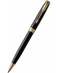 Ручка шариковая автоматическая Black Lacquer GT, черная