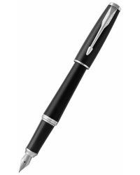 Ручка перьевая Muted Black Chrome Trim