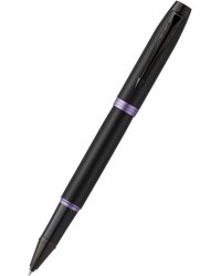 Ручка-роллер Professionals Amethyst Purple Black Trim, черная