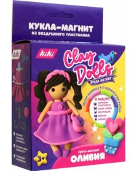 Кукла-магнит из пластилина