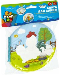Книга для купания Ферма, пищалка
