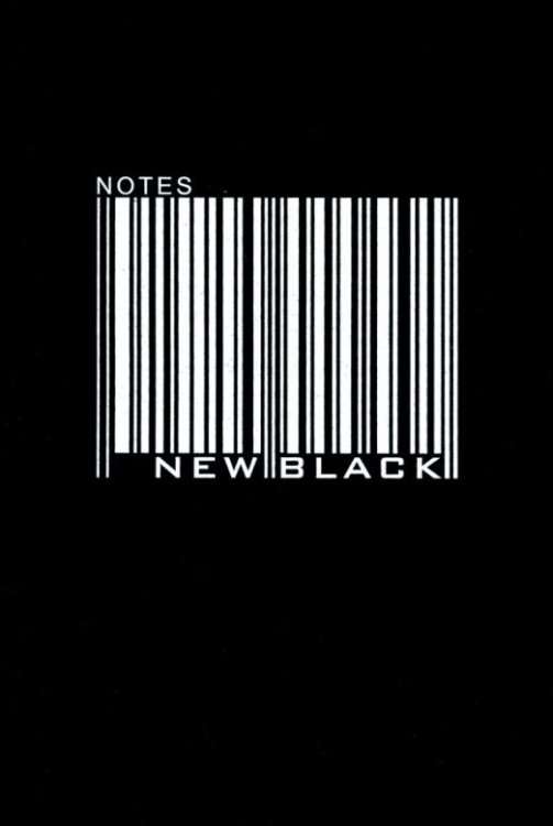 Блокнот New Black. Дизайн 1, 64 листа, А5+
