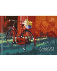 Альбом для рисования Лето, 40 листов