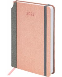 Ежедневник датированный на 2023 год Mosaic, розовый