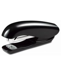 Степлер black Dolphin 24/6 26/6, 20 листов, черный