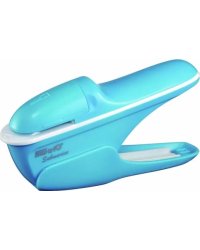 Степлер бесскобочный Dolphin, 6 листов, в ассортименте