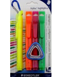 Набор текстовыделительных маркеров Triplus highlighter, 4 шт. 2-5 мм. (3654-SBK4)