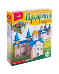 Конструктор из деревянной соломки "Гардарика". Соборный комплекс