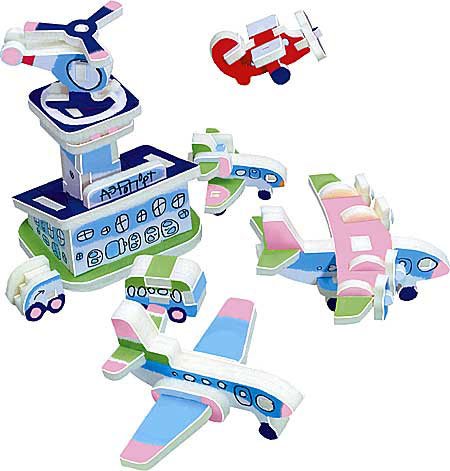 Обложка книги «3D Puzzle "Аэропорт на ладони"»