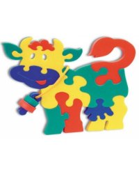 Мозаика мягкая. Коровка