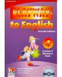 Playway to English Level 4 Teacher's Resource Pack with Audio CD: Level 4 (+ Audio CD)