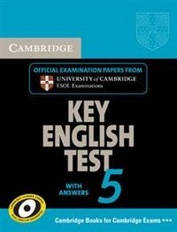 Cambridge Key English Test 5 Student's Book with Answers: Test 5