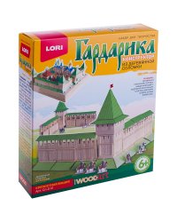 Конструктор из деревянной соломки "Крепостная башня"