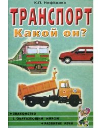 Транспорт. Какой он? Книга для воспитателей, гувернеров и родителей