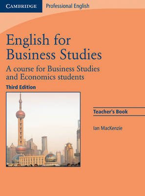 English for Business Studies. Teacher's Book