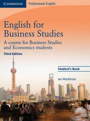 English for Business Studies. Student's Book