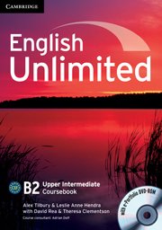 English Unlimited. Upper Intermediate Coursebook with E-Portfolio (+ DVD)