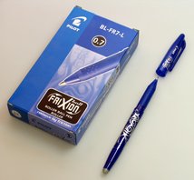 Ручка гелевая, синяя, 0,7 мм, исчезающие чернила