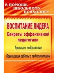 Воспитание лидера. Секреты эффективной педагогики. Тренинги с подростками. Организация работы с педколлективом